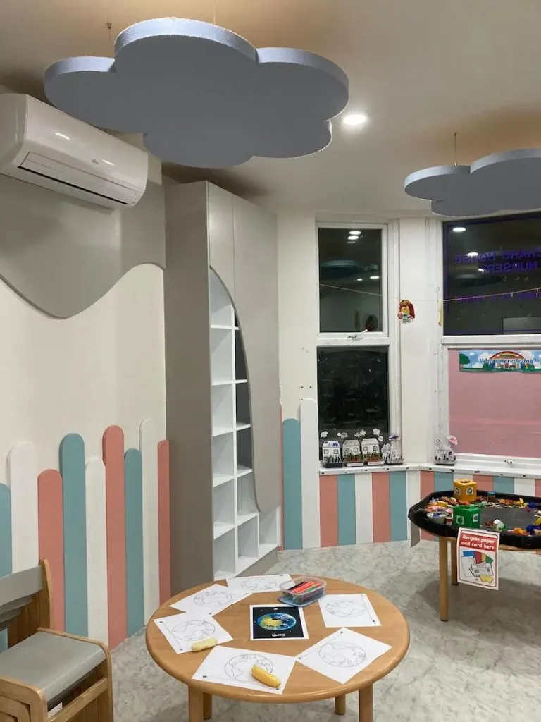 Ceiling mounted clour effects