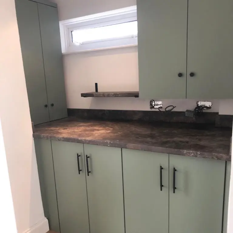 Bespoke utility room storage in west malling