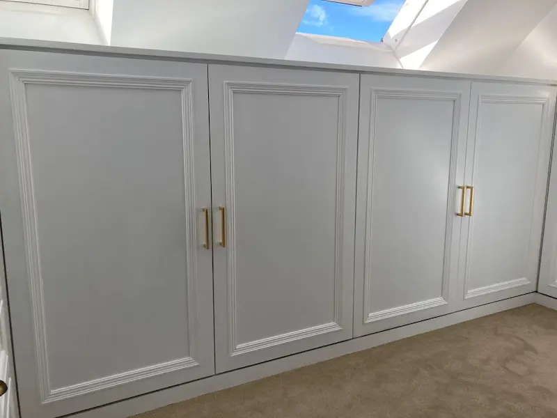 Fitted bedroom cupboards