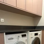Utility room fitted cabinets