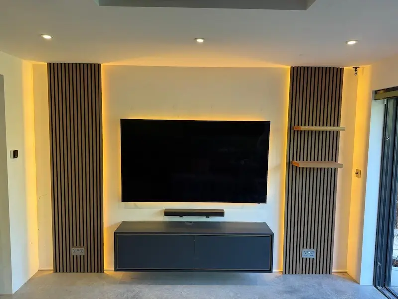 Media and tv feature walls in kent