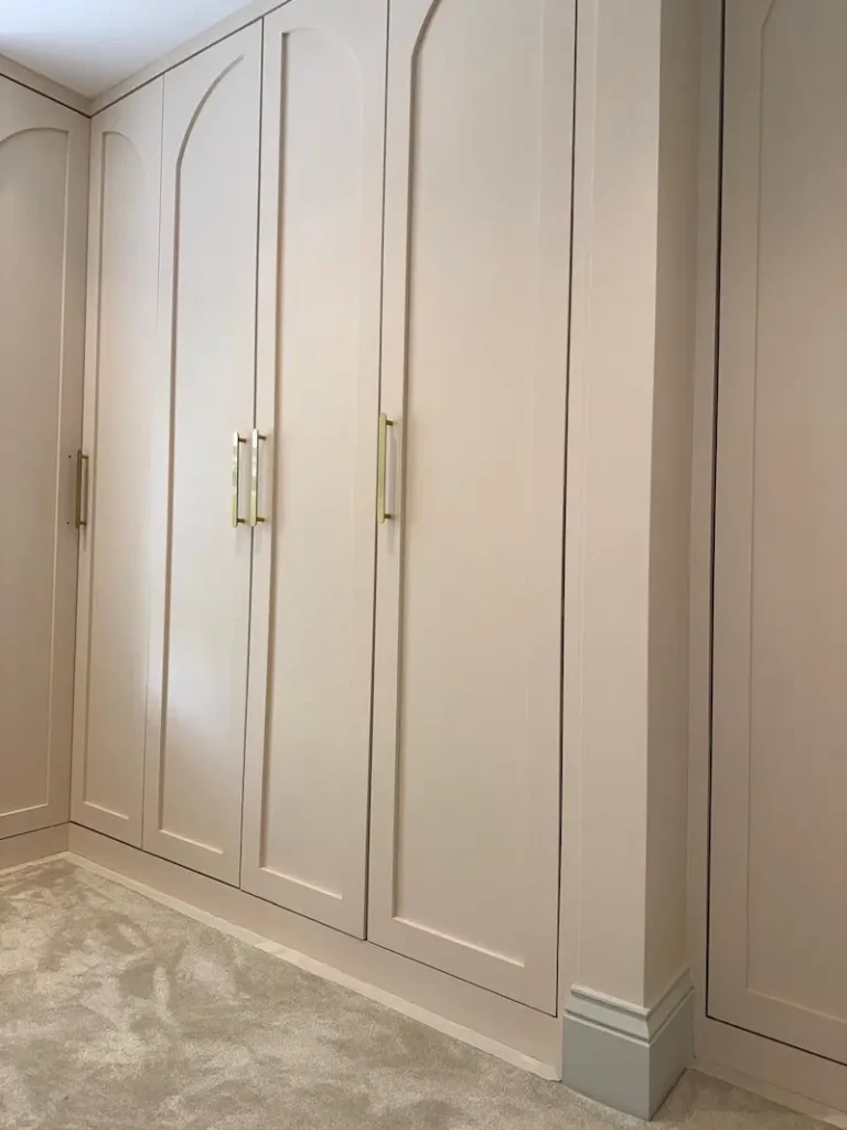 Hand painted walk in wardrobes in Tonbridge