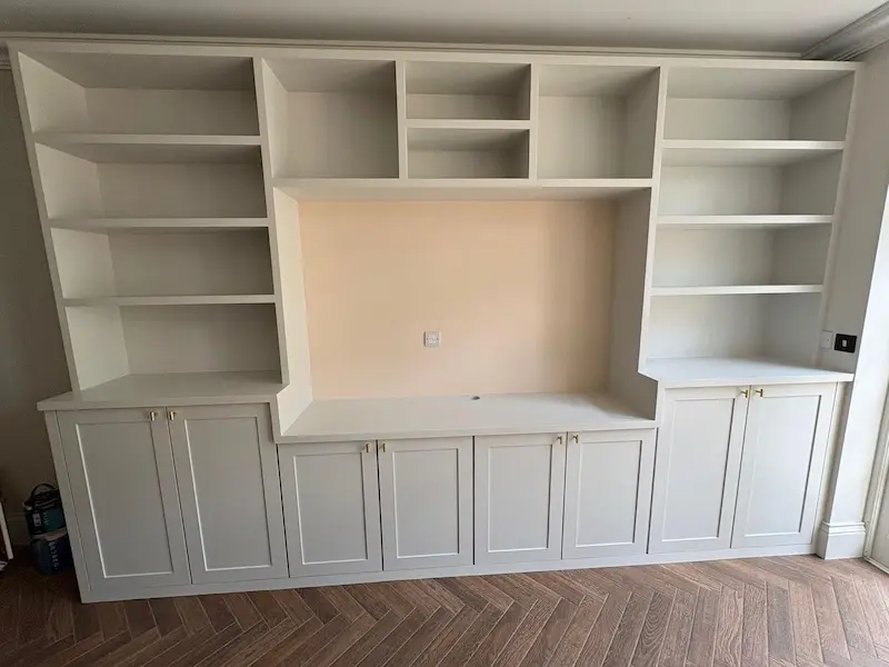 Painted Media walls in Kent