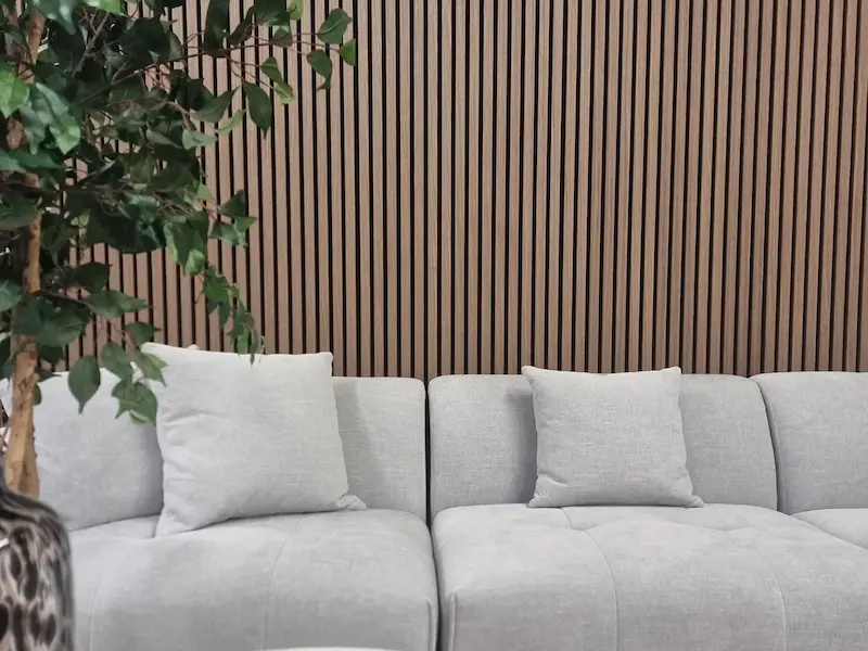 Acoustic wall panelling
